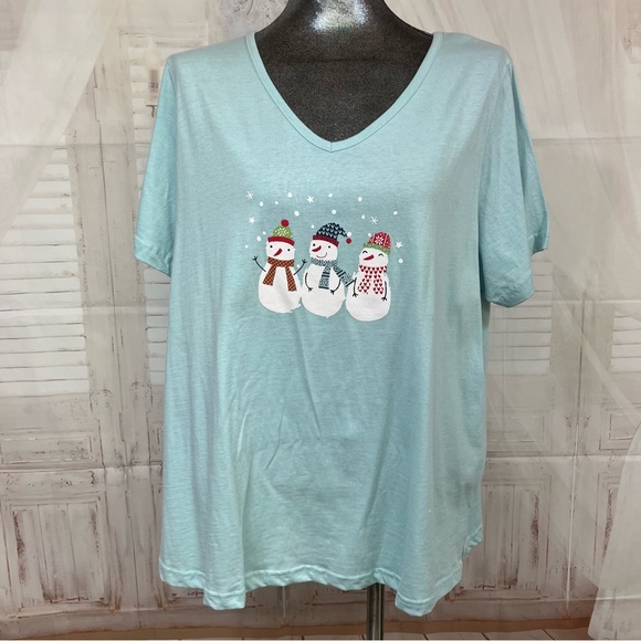 Dreams & Co L (18/20) 2 piece capri pajama set - Picture 5 of 12